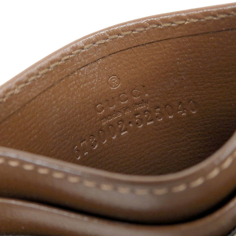 Gucci Supreme Card Interlocking Case Leather Ebon… - image 6